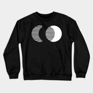 geometric opart design Crewneck Sweatshirt